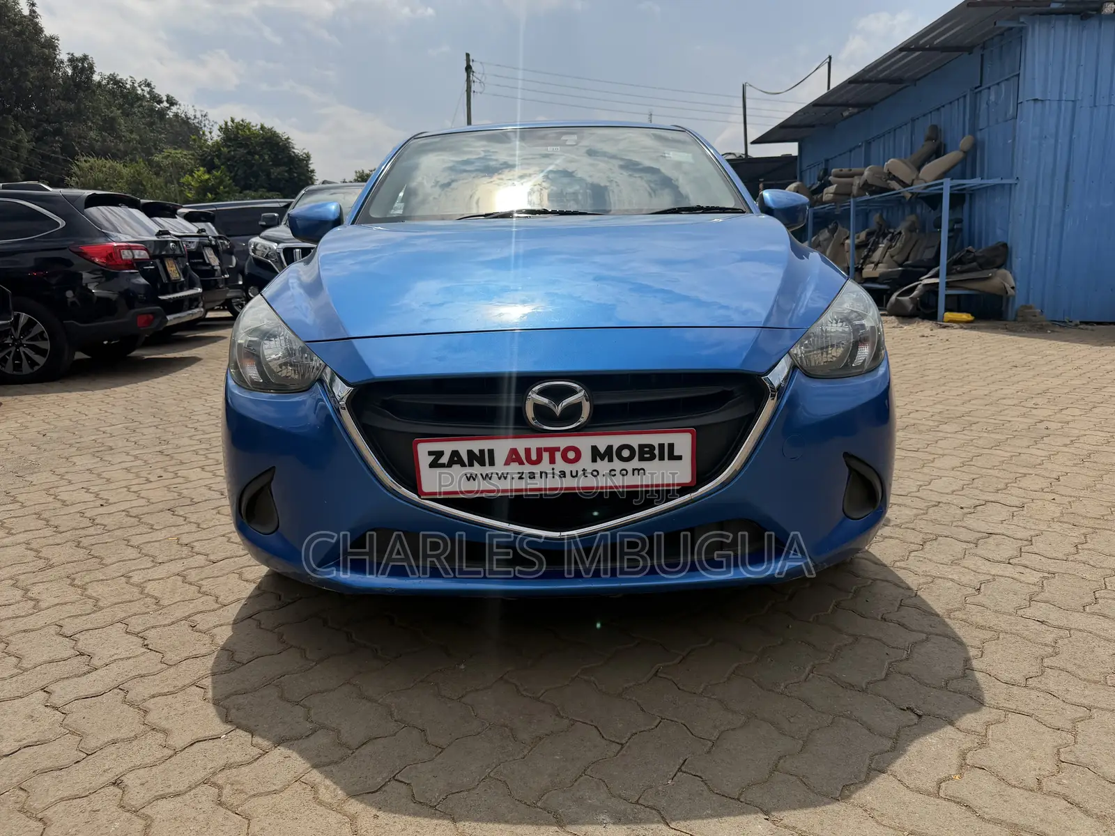 Mazda Demio 2014 Blue