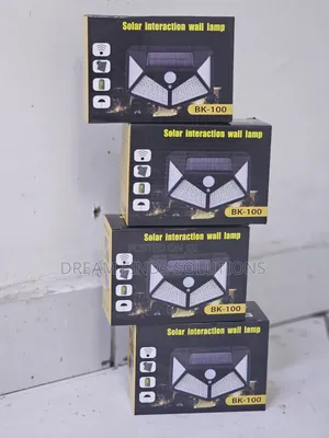 4 PCS Solar Body Induction Wall Lamp