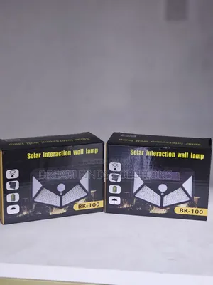 2pcs 100 Led Outdoor Waterproof Solar Security Lamp
