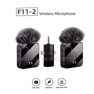 Wireless Microphone F11-2 Dual Mic