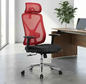 Red Orthopedic Office Seat