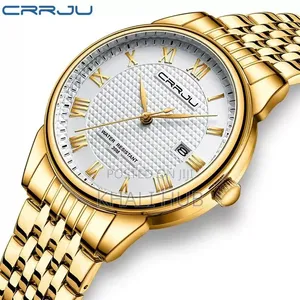 Crrju Water Resistant Gents Watch 5010