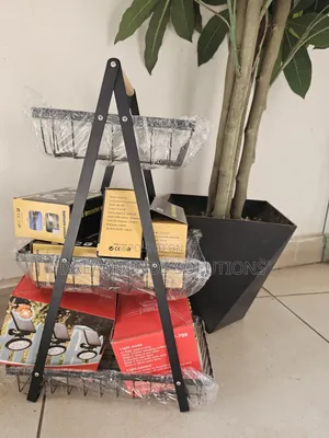 Space Saving 3 Tier Kitchen Countertop Organizer Fruit Basket