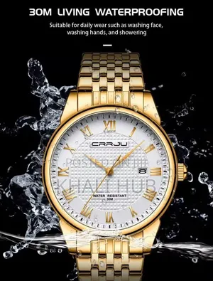 Crrju Elegant Gents Watch 5010