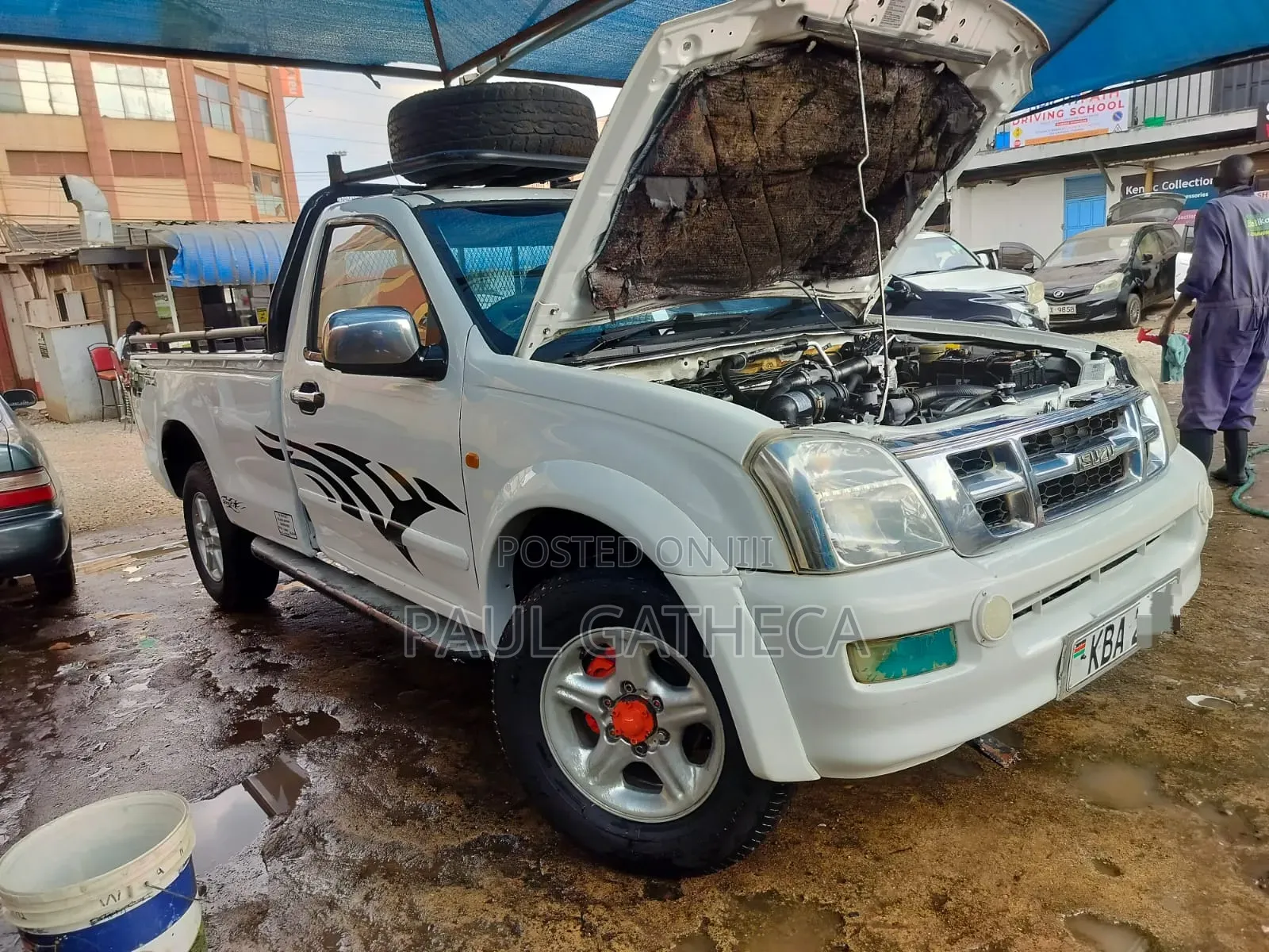 Isuzu D-MAX 2008 Off white