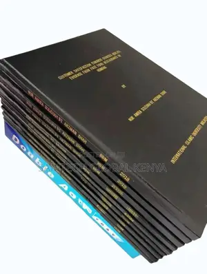 Hardcover Binding With Golden Foiling