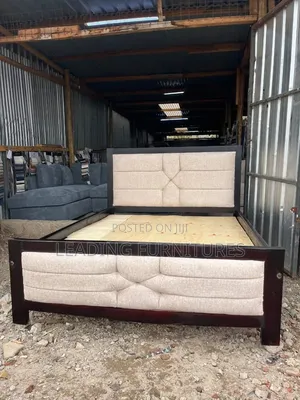 5x6 Mocket With Cream Headboard and Footboard