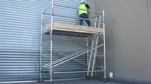 Aluminium Scaffolding Ladders With Cas