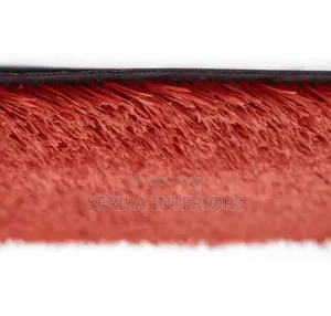 Thickness Red Grass Carpets Grass Carpets Environmental Friendly