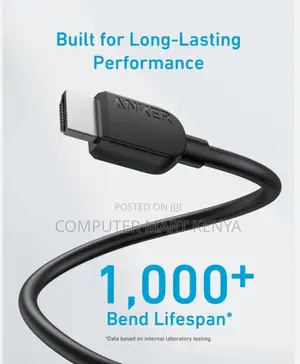 Anker Hdmi Cable (6 Ft, ) Black