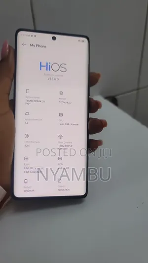 Tecno Spark 20 Pro Plus 256 GB Blue