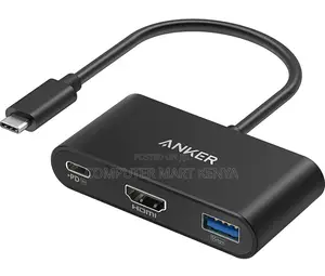 Anker Powerexpand 3-in-1 Usb-C Pd Hub Gray
