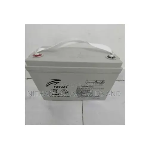 100ah Ritar Solar Battery Maintenance Free Dry Cell Deep Cycle Battery