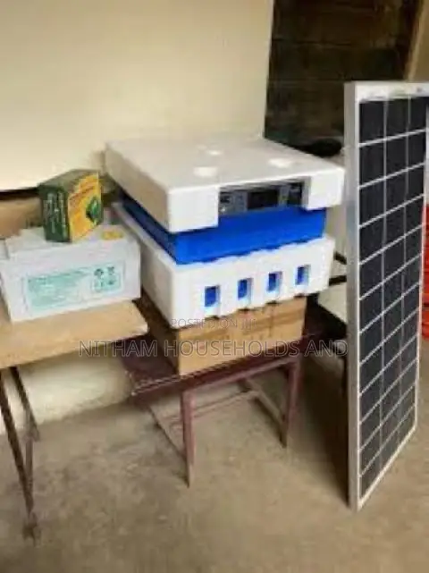 64 Eggs Incubator AC / Dc Automatic Eggs Incubator + 120 Watts Panel