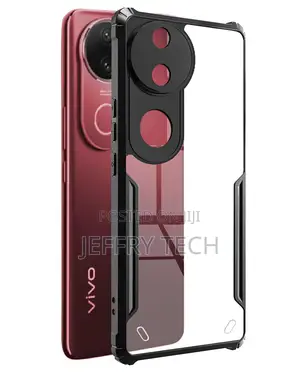 Vivo V50 5g Back Cover Transparent Crystal Clear Hard Pc Back Case