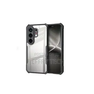 Transparent Armor Case With Bumpers for Tecno Camon 50 Pro - Heavy-Dut