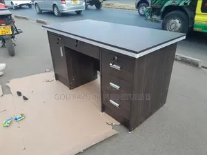 Black Dark Executive Office Desk Mml8