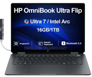 New Laptop HP OmniBook Ultra Flip 14" 16GB Intel Core Ultra 7 SSD 1T