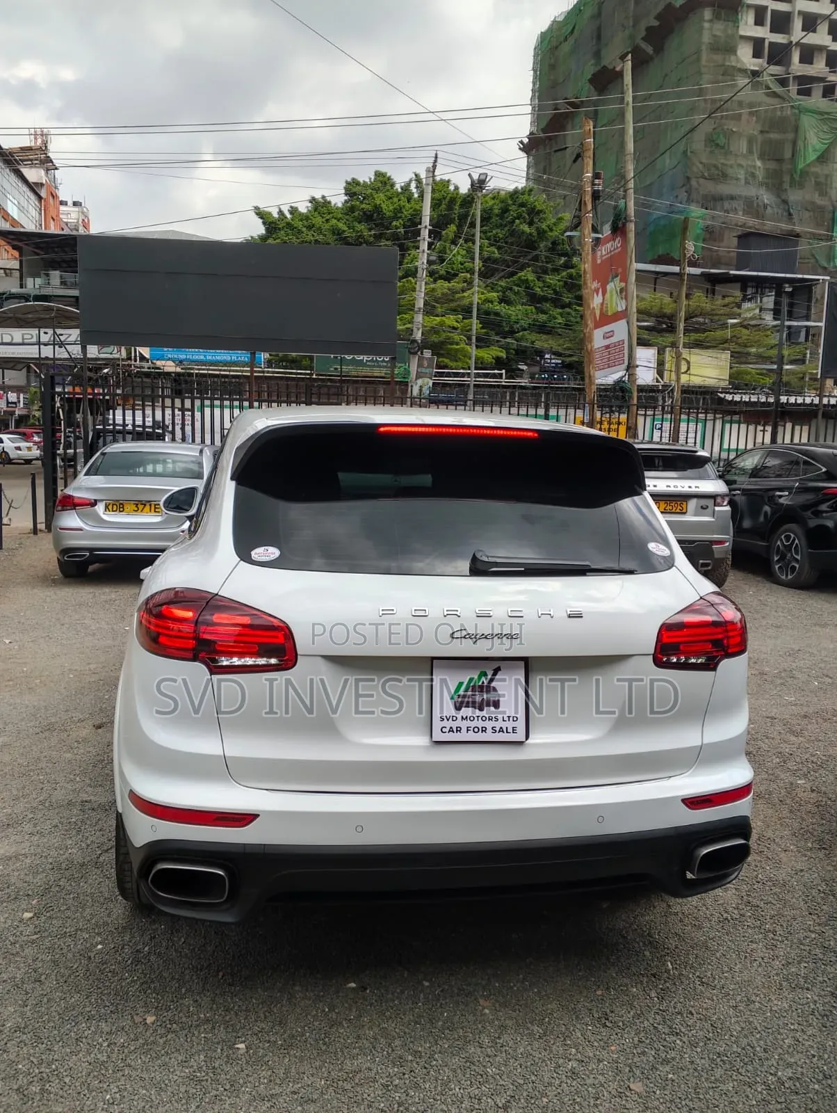 Porsche Cayenne 2018 White