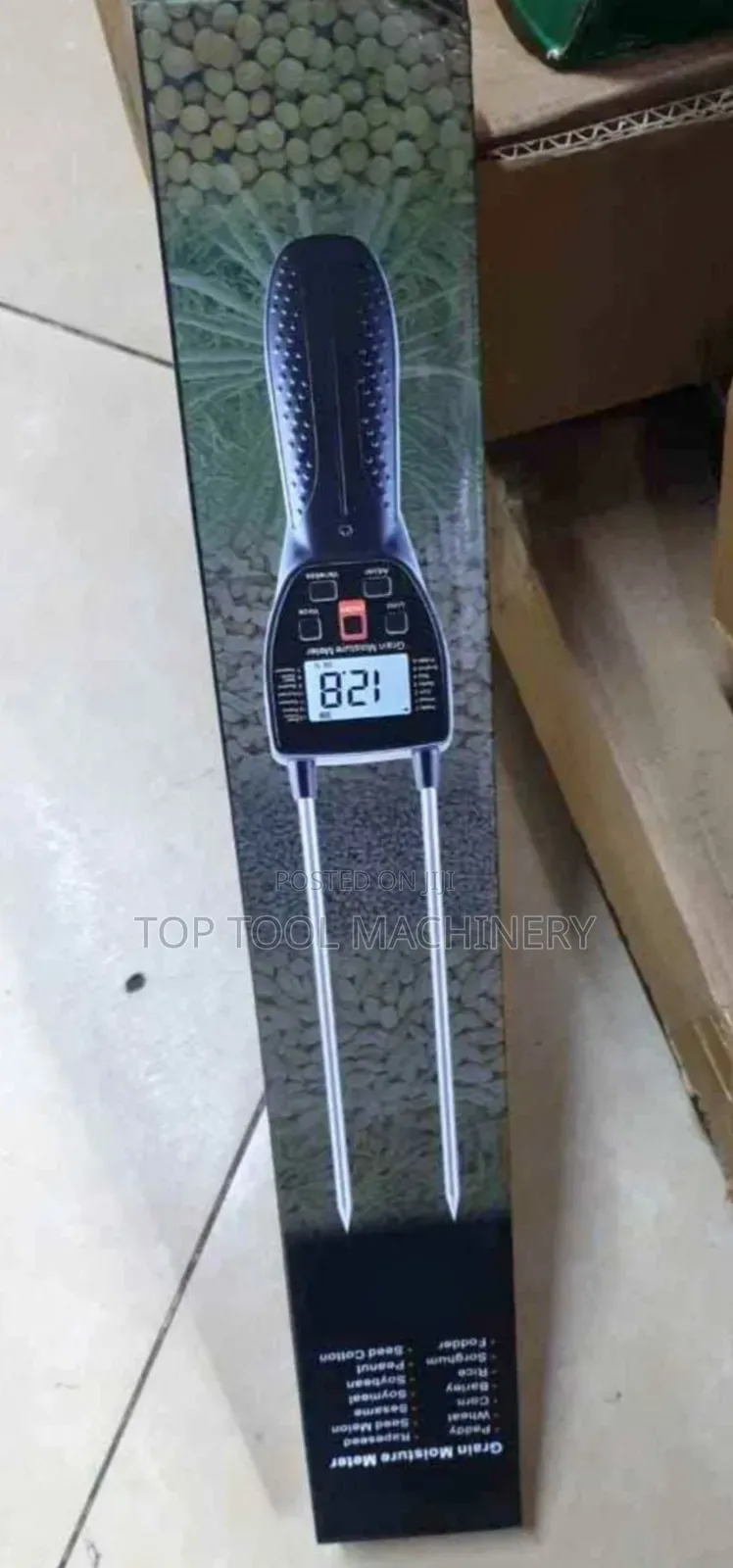 Constant Black Grain Moisture Meter