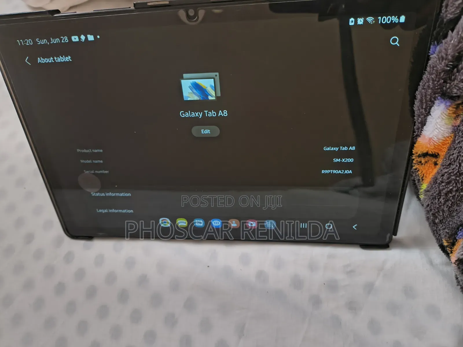 Samsung Galaxy Tab A8 10.5 (2021) 8 GB Black