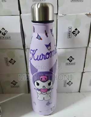 *Kuromi / Floral Stainless Steel Kids Thermo Bottle*
