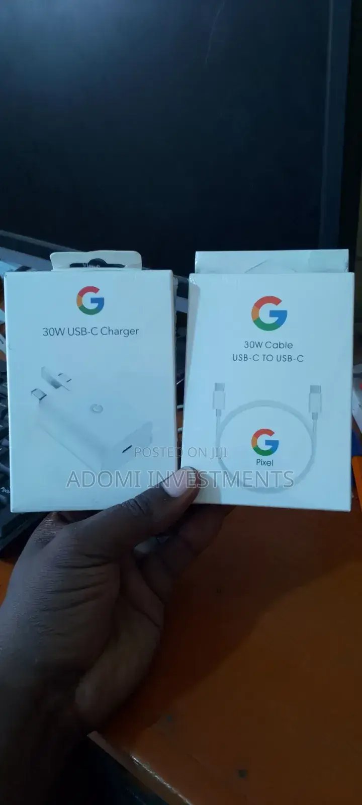 Google Chargers With Cable