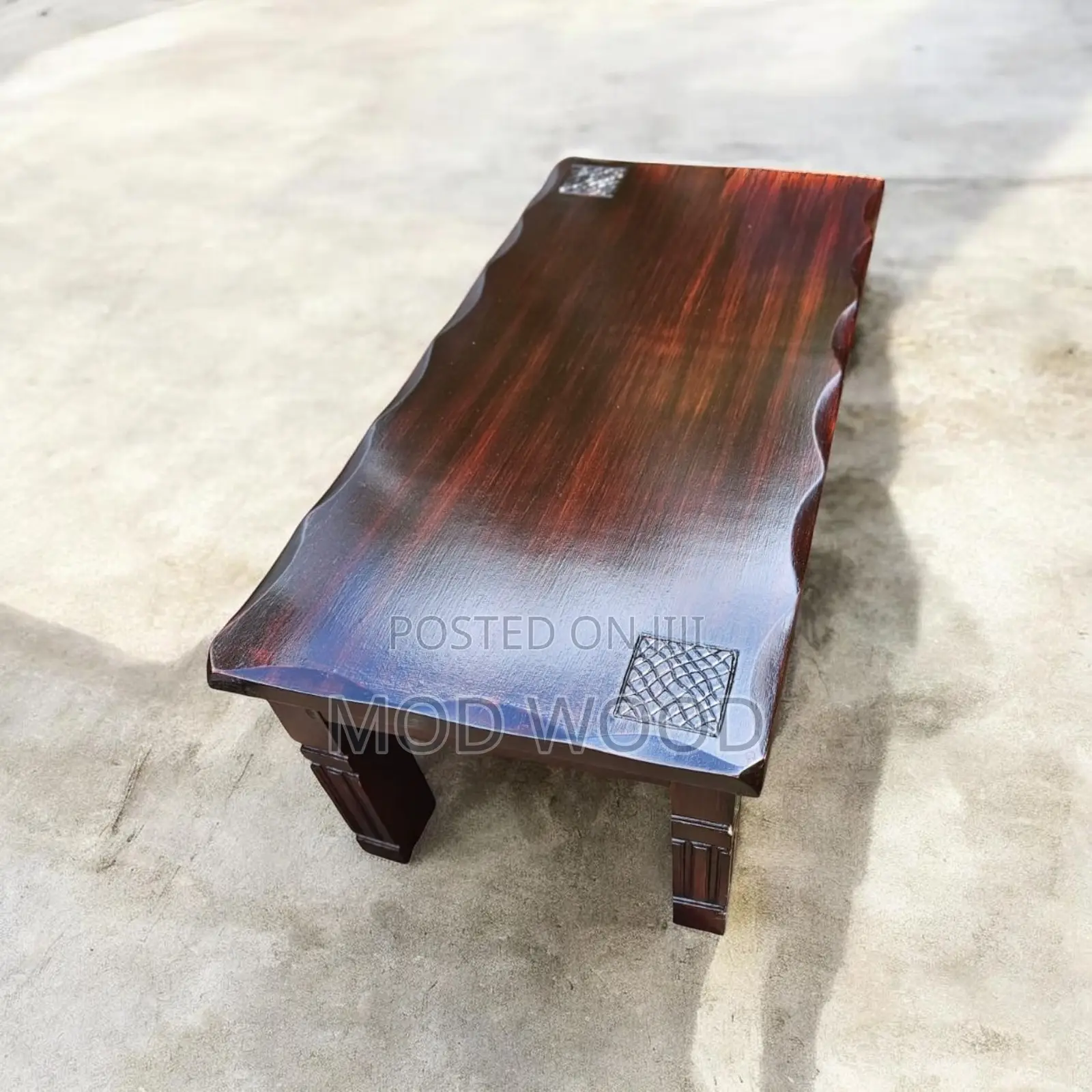 Handcrafted Wooden Coffee Table