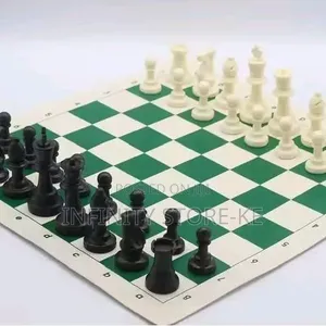 Tournament Chess Mat 42x42cm Professional Foldable Chess Board