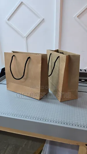 B5 Size Brown Gift Bag