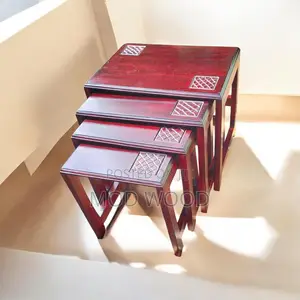 Heritage Craft Compact Nesting Tables Set