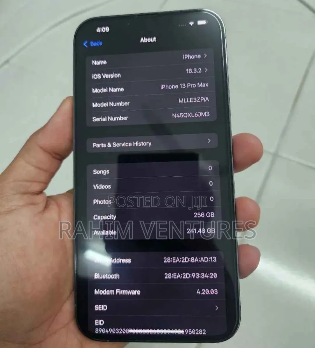 Apple iPhone 13 Pro Max 256 GB Gray