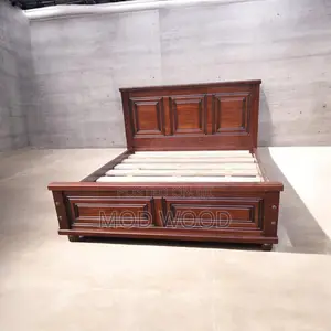 Heritage Panel Solid Wood 6ft by 6ft Bed Frame