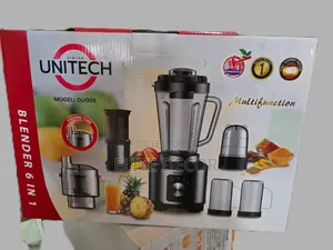 Unitech 6-in-1 Food Processor Blender – Multi-Function Kitchen