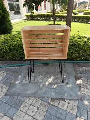 Crate Bedside Table