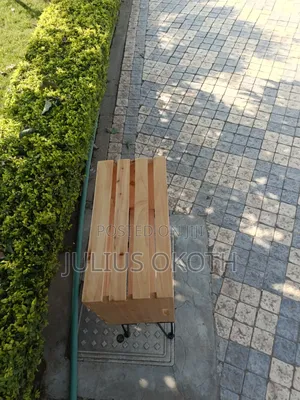 Crate Bedside Table