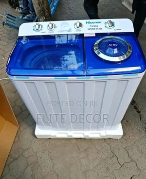 Hisense 13.5kg Twin Tub Semi-Automatic Washing Machine
Hisense Twin