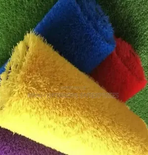 Yellow Coloured Grass Carpets Grass Carpets Environmental Friendly