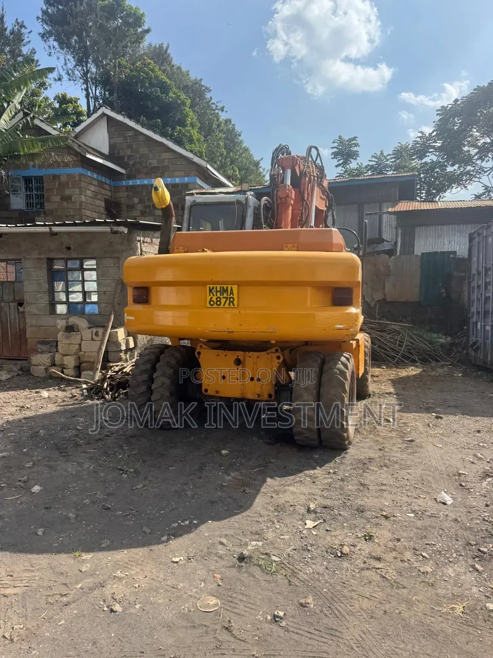 Wheel Excavator Rental
