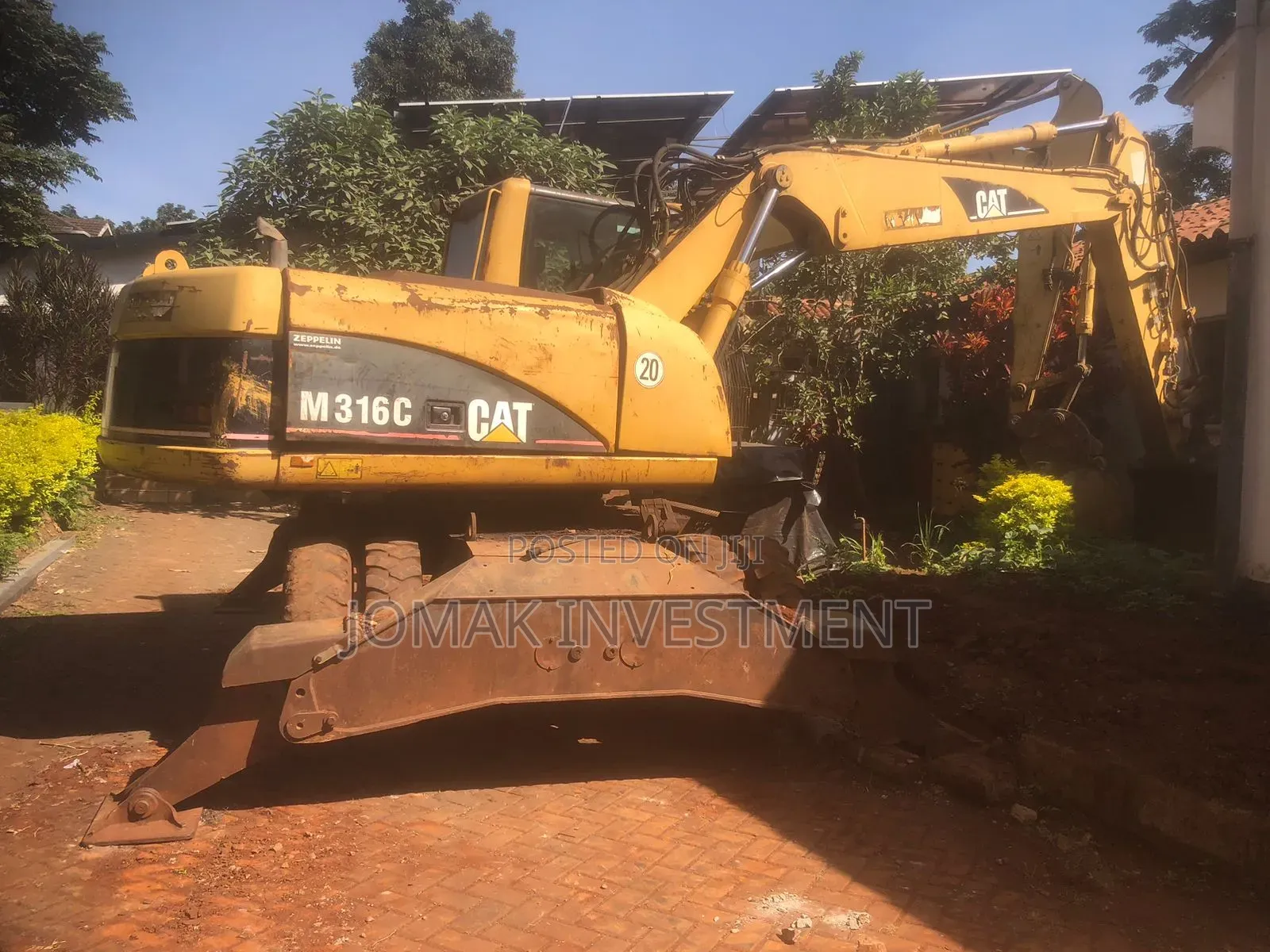 Wheel Excavator Rental