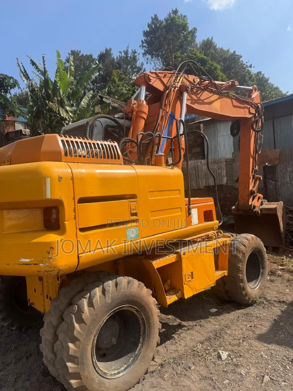 Wheel Excavator Rental