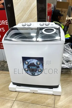 Von 13kg Twin Tub Semi-Automatic Washing Machine – Wash Spin, Air