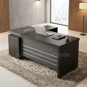 Imported L-Shaped Wooden Table-1.8m