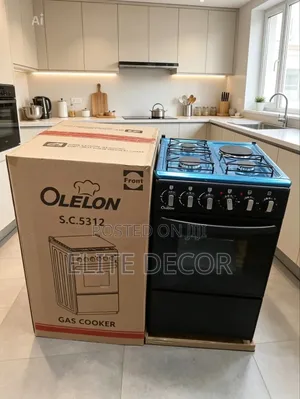Olelon 50×55 3g+1e Standing Cooker With Electric Oven