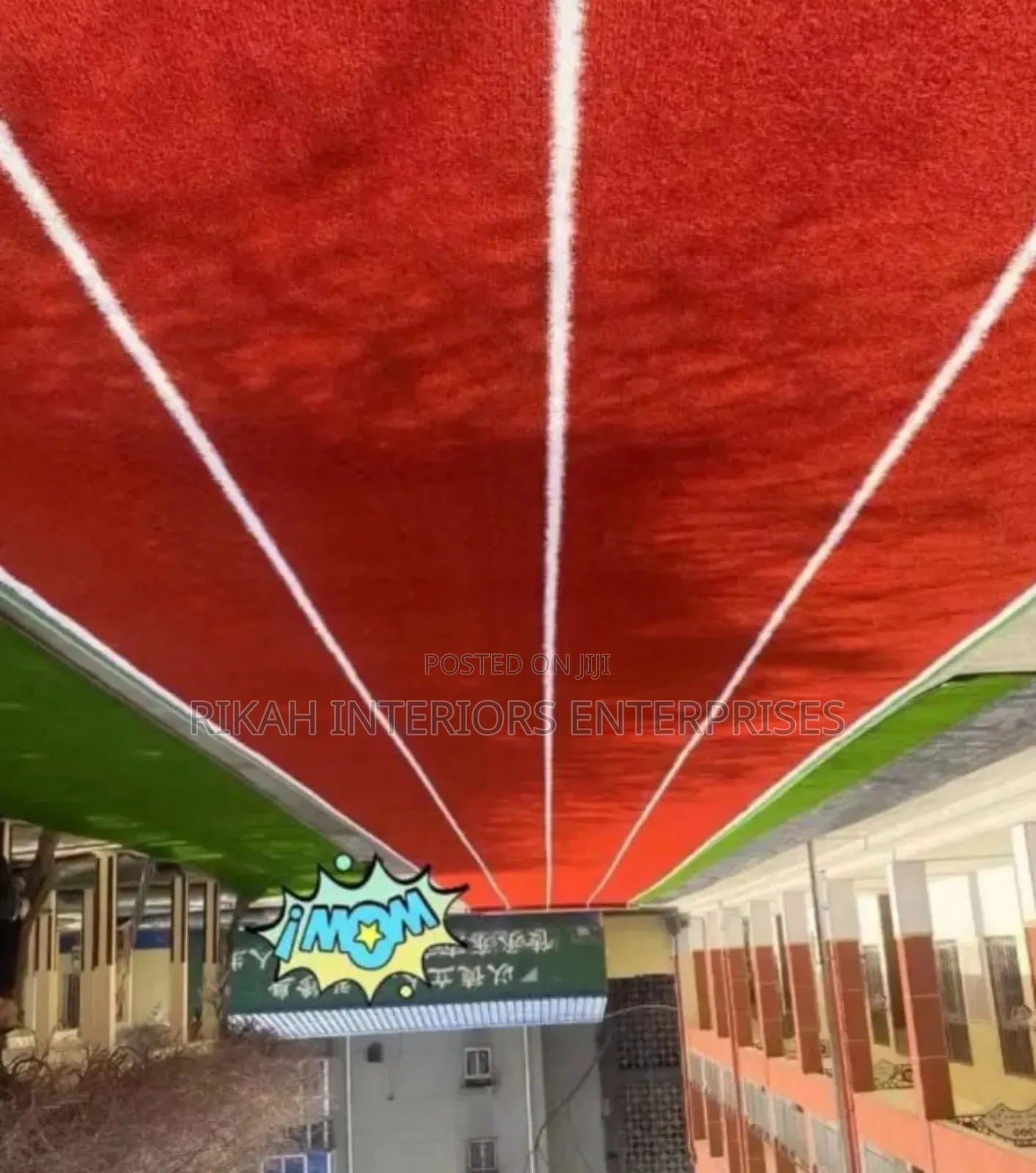 Pattern Led Red Grass Carpets Grass Carpets Environmental Friendly