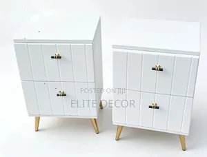 Big Executive Bedside Drawer Cabinet – Modern Wooden Nightstand Drawer