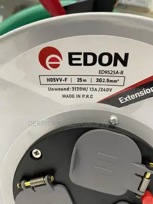 Edon 2.5mm X 25m Extension Cable Reel