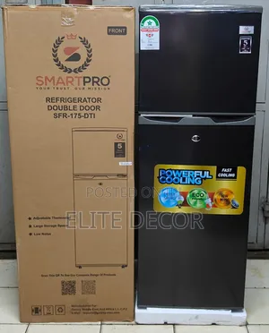 Smartpro 138l Double Door Refrigerator – Direct Cool Fridge