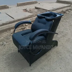 Sink Washing Chair, Black Plain 