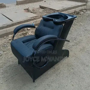 Sink Washing Chair, Black Plain 